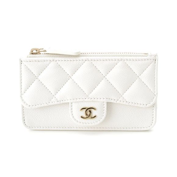 Chanel Random Number Matelasse Timeless Classic Caviar Skin Coco Mark Fragment - Picture 1 of 10